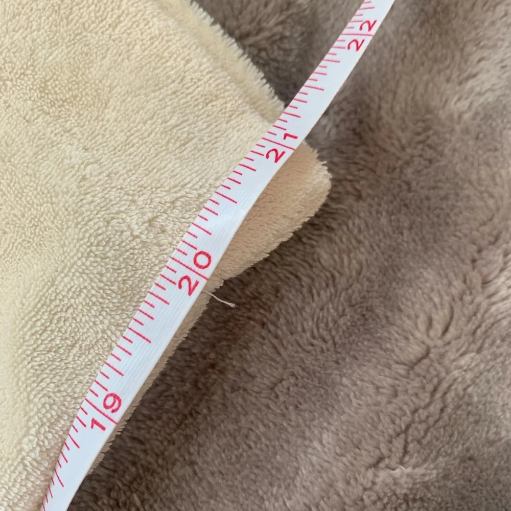 NWOT Terry Cloth Cream Jumpsuit - Picture 6 of 7